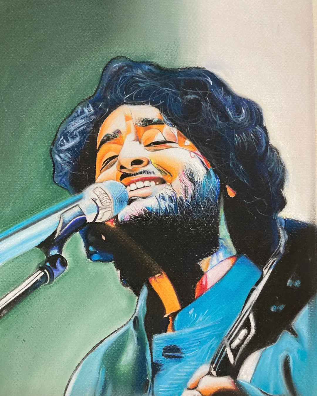 Arijit singh painting